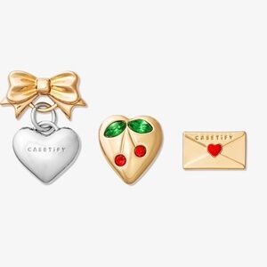 CASETiFY- metallic sticker pack - love letter
